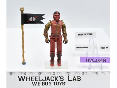 Imperial Guard v1 100% Complete GI Joe Valor vs Venom 2005 Hasbro Action Figure