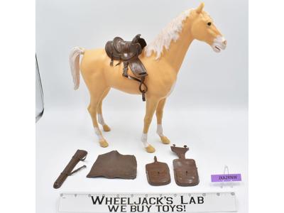 Thunderbolt Palomino Horse Johnny West 1973 Marx Action Figure