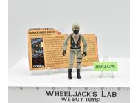 Cobra Stinger Driver V1 100% Complete G.I. Joe 1984 Hasbro Vintage Action Figure