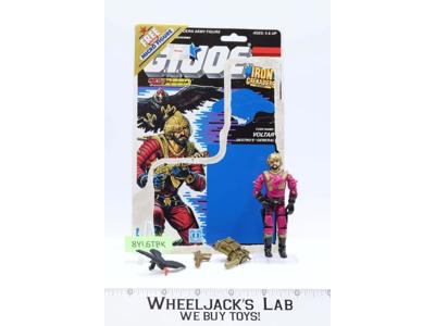 Voltar V1 100% Complete W/Cardback 1988 GI Joe ARAH Vintage Hasbro Action Figure