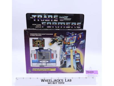 Soundwave & Buzzsaw W/ Box & Insert 1985 Vintage G1 Transformers Action Figure