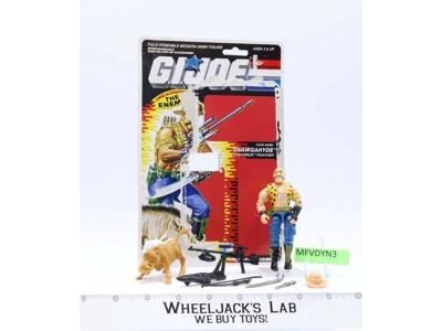 Gnawgahyde V1 100% Complete W/Card 1989 G.I. Joe Vintage Hasbro Action Figure