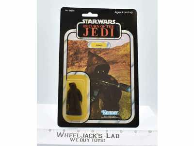 Jawa 77 Back Star Wars ROTJ 1983 Kenner Action Figure NEW MOSC