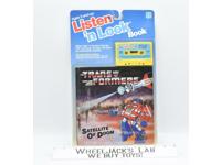 Satellite of Doom Listen 'n Look Book Read Along Storybook NEW Transformers G1