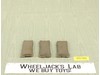 Lot of 3 Combat Sandbags Unmarked Brand 12" 1:6 Joe Barbie West Accessory Set
