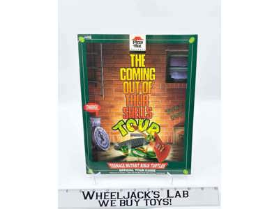 Coming out of Their Shells Official Tour Guide TMNT 1990 Pizza Hut