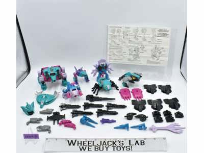 Piranacon 100% Complete Vintage 1988 G1 Transformers Hasbro Action Figure