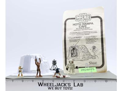 Hoth Wampa Cave 100% Complete Star Wars 1982 Kenner MICRO COLLECTION Playset