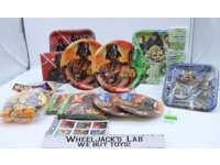 Lot of Star Wars Birthday Party Supplies Plates Napkins Cups Invitations Sticker