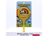No.537 Smurfette Unbreakable Mirror The Smurfs 1982 A.R.C. Vintage NEW SEALED