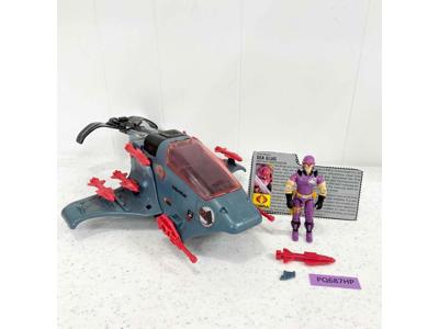 Cobra Sea Ray W/ Sea Slug GI Joe 1987 Hasbro Action Figure Vehicle