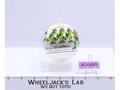 Satin Christmas Ball Ornament Teenage Mutant Ninja Turtle TMNT 1990 Mirage