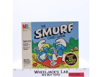 The Smurf Card Game 1982 Milton Bradley Peyo Vintage NEW SEALED
