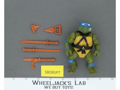 Leonardo SOFT HEAD Teenage Mutant Ninja Turtles 1988 Playmates Vintage Figure