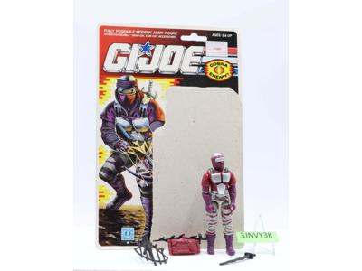 Night Creeper V1 Complete W/ Card 1990 G.I. Joe Hasbro Vintage Action Figure