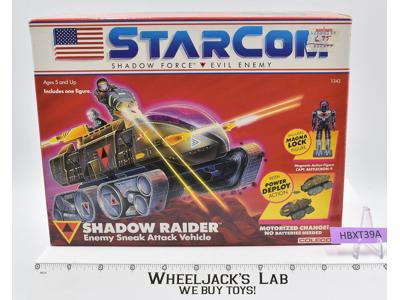 Shadow Raider WORKS Complete Starcom 1986 Coleco Action Figure Vehicle MIB