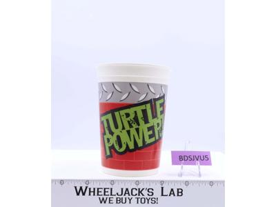 Turtle Power 17oz Plastic Cup Teenage Mutant Ninja Turtle TMNT 2003 Hallmark