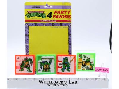 Sliding Puzzles Party Favors Teenage Mutant Ninja Turtles 1989 Mirage Studios