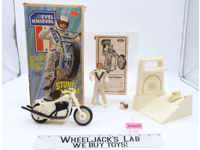 Evel Knievel Stunt Cycle With Box 1973 Ideal Toy Vintage Action Figure