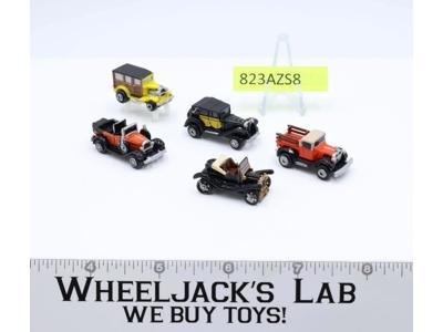 Lot of 5 Cars 1988-89 Vintage Galoob Micro Machines