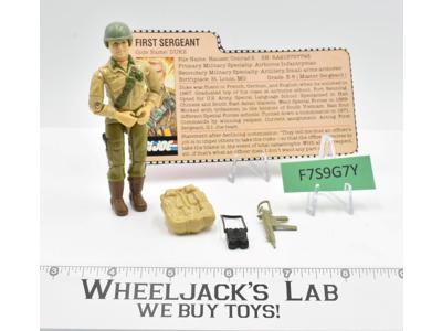 Duke V1 100% Complete G.I. Joe 1983 ARAH Hasbro Vintage Action Figure