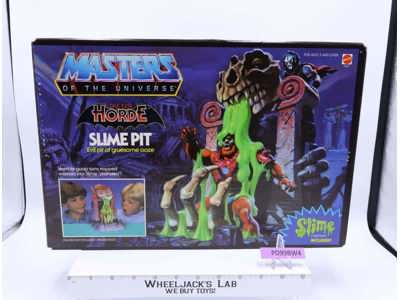 Slime Pit W/Box Masters of the Universe MOTU 1986 Mattel Vintage