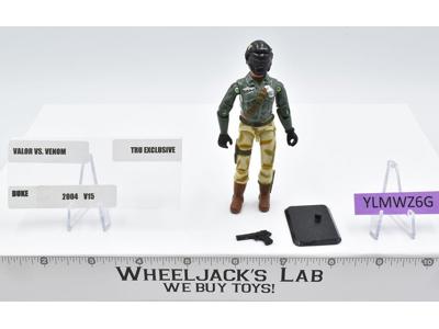 Duke v15 G.I. Joe Valor vs Venom 2004 Hasbro Action Figure