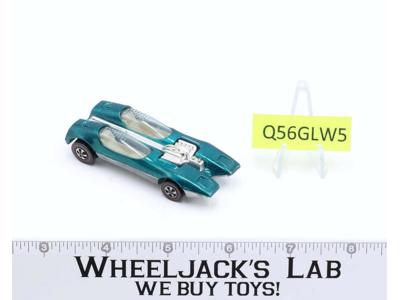 Splittin' Image Aqua Hot Wheels 1969 Redline Vintage Mattel RL