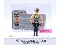 Sgt. Slaughter V1 RED CARDBACK 100% Complete G.I. Joe 1986 Hasbro Vintage Figure