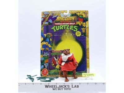 Shogun Splinter 100% Complete W/Card Teenage Mutant Ninja Turtles TMNT Playmates