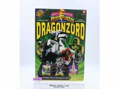 Dragonzord & Green Ranger Mighty Morphin Power Rangers 1993 Bandai Action Figure