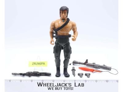 John Rambo 100% Complete Sylvester Stallone Rambo 1986 Coleco Action Figure