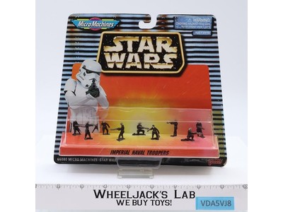 #66080 Imperial Naval Troopers Star Wars Micro Machines 1996 Galoob NEW SEALED