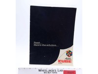 Rubik's Cube Puzzle Pssst... Here's the Solution 1980 Ideal Toy Corp Booklet