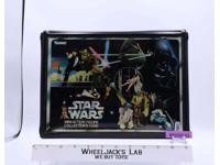 Star Wars Vinyl Collector's Case W/Insert & Stickers 1977 Kenner Carry Case