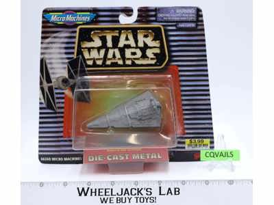 Star Destroyer Die Cast Star Wars Micro Machines 1996 Galoob #66260 NEW MOSC