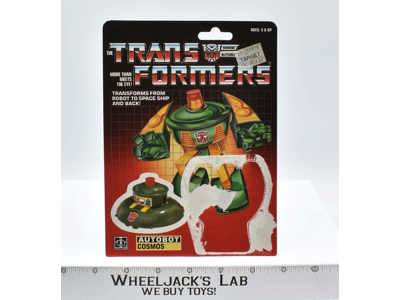 Cosmos Cardback Vintage 1986 G1 Transformers Hasbro Action Figure