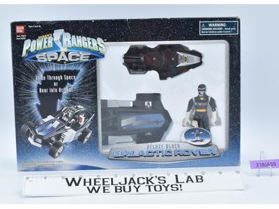 Saban's Power Rangers In Space Deluxe Black Galactic Rover 1997 MIB Bandai