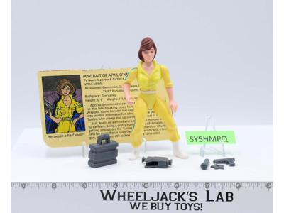 April O'Neil 100% Complete Teenage Mutant Ninja Turtles TMNT 1988 Playmates