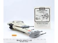 B-Wing Fighter WORKS 100% Complete Star Wars ROTJ 1984 Kenner Figure Vehicle