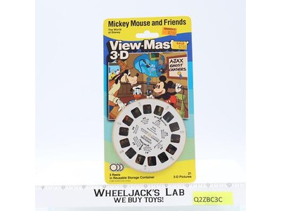 3 Reel Pack View-Master 3-D Mickey Mouse & Friends 1987 NEW MOSC
