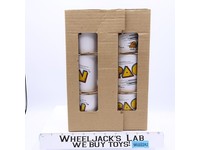 6-Piece Coffee Mug Cup Set Pac-Man 1980 Kiln Craft Midway Vintage NEW