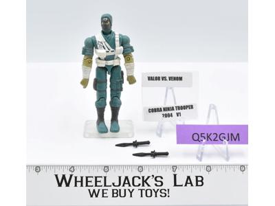Cobra Ninja Trooper v1 1GI Joe Valor vs Venom 2004 Hasbro Action Figure