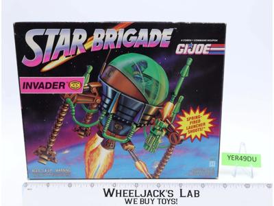 Invader GI Joe Star Brigade 1993 Hasbro Action Figure Vehicle NEW MISB SEALED
