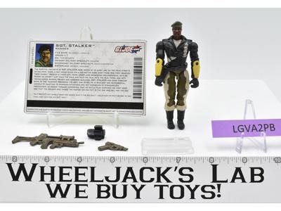 Sgt. Stalker V4 100% Complete Valor Vs. Venom G.I. Joe 2004 Hasbro Action Figure