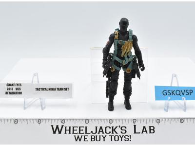 Snake Eyes 100% Complete G.I. Joe 2013 Hasbro Action Figure