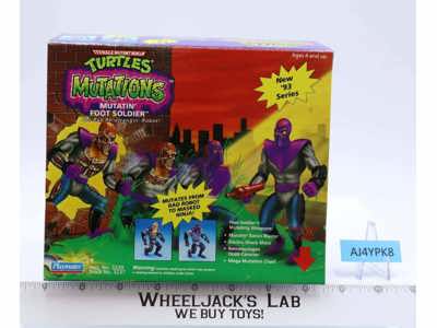 Mutatin' Foot Soldier 100% Complete TMNT Mutations 1993 Playmates Figure