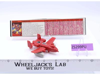Powerglide 100% Complete 1985 Action Figure G1 Transformers A-10 Thunderbolt