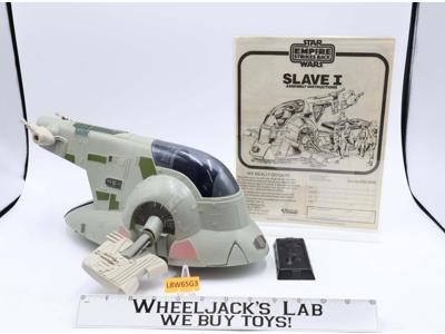 Boba Fett's Slave 1 100% Complete Star Wars ESB 1981 Kenner Figure Vehicle