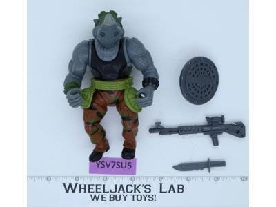 Rocksteady SOFT HEAD 100% Complete Teenage Mutant Ninja Turtles TMNT 1988